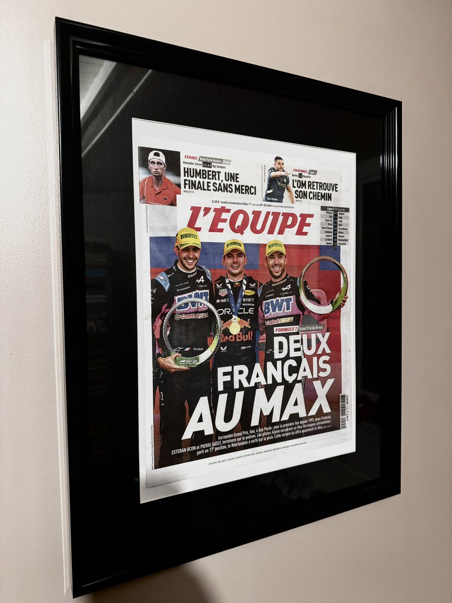 dodyyy__'s tweet photo. Et un autre cadre ! 🇫🇷❤️ @PierreGASLY @OconEsteban @AlpineF1Team https://t.co/o3Fr4DVfiA