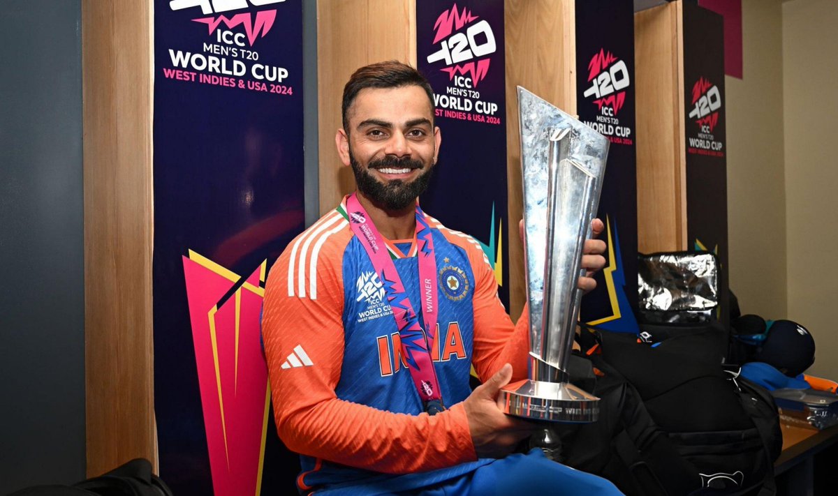 mufaddal_vohra's tweet photo. - World Cup winner.
- Champions Trophy winner.
- T20 World Cup winner.
- U19 World Cup winner.
- 80 international centuries.
- more than 27,000 international runs.

ONE NAME, UMPTEEN RECORDS - GREATEST AMONG ALL, VIRAT KOHLI. 🐐 https://t.co/8yewn1lp5t