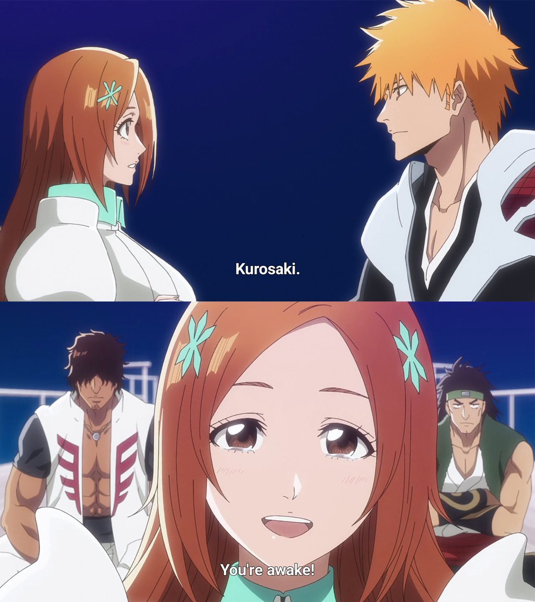 Orihime. 🥺

Anime: BLEACH: Thousand-Year Blood War - The Conflict