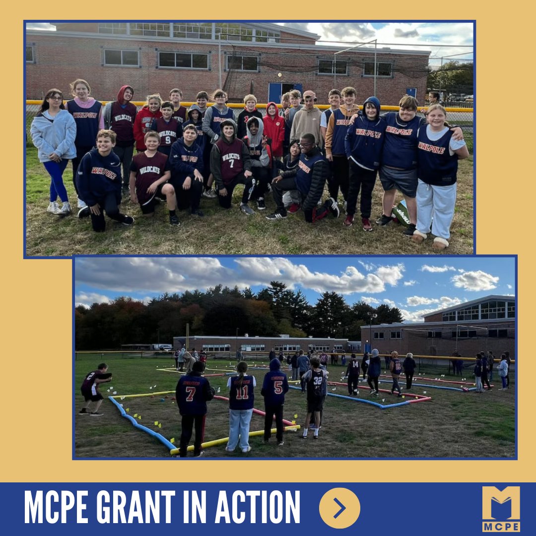 MCPE_Medfield's tweet image. 🙌💙 Wishing Blake&apos;s new Unified Bocce Team the best at their end of season Jamboree today! In the 3rd grant cycle of 2023/2024, MCPE provided funding, along with Blake PTO and SEPAC, to build permanent outdoor Bocce courts at Blake. #bmsed #medfieldps