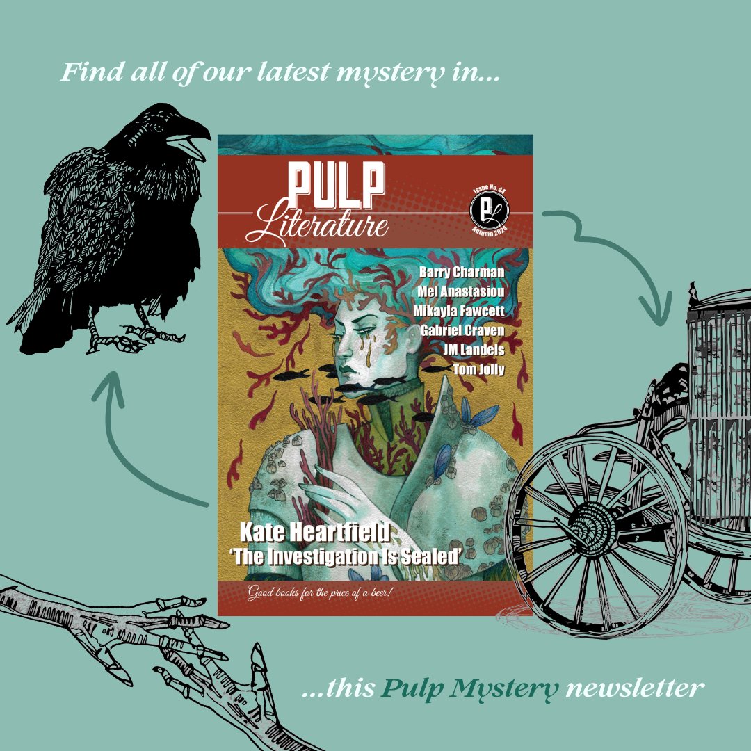 Mysteries Abound in Issue 44 | Discover what mysteries Issue 44 has to offer...

#pulpmystery #mysterywriting #mysterystory #literarymagazine #canadianlitmag #newissue #newfiction