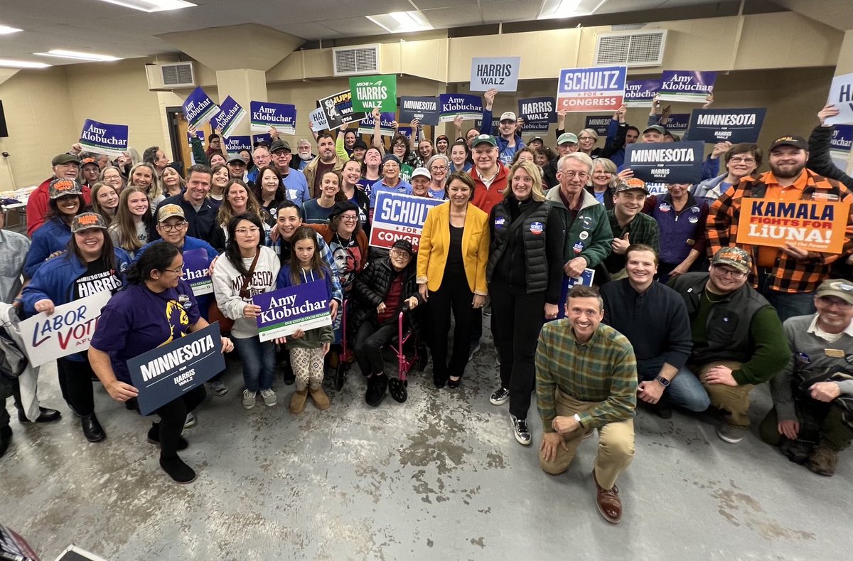 The energy was through the roof at the Duluth Bus Tour stop! John and I were there with incredible candidates Jen Schultz, Pete Johnson, Alicia Kozlowski, and Pete Radosevich. Let’s turn out and win this Democrats.
