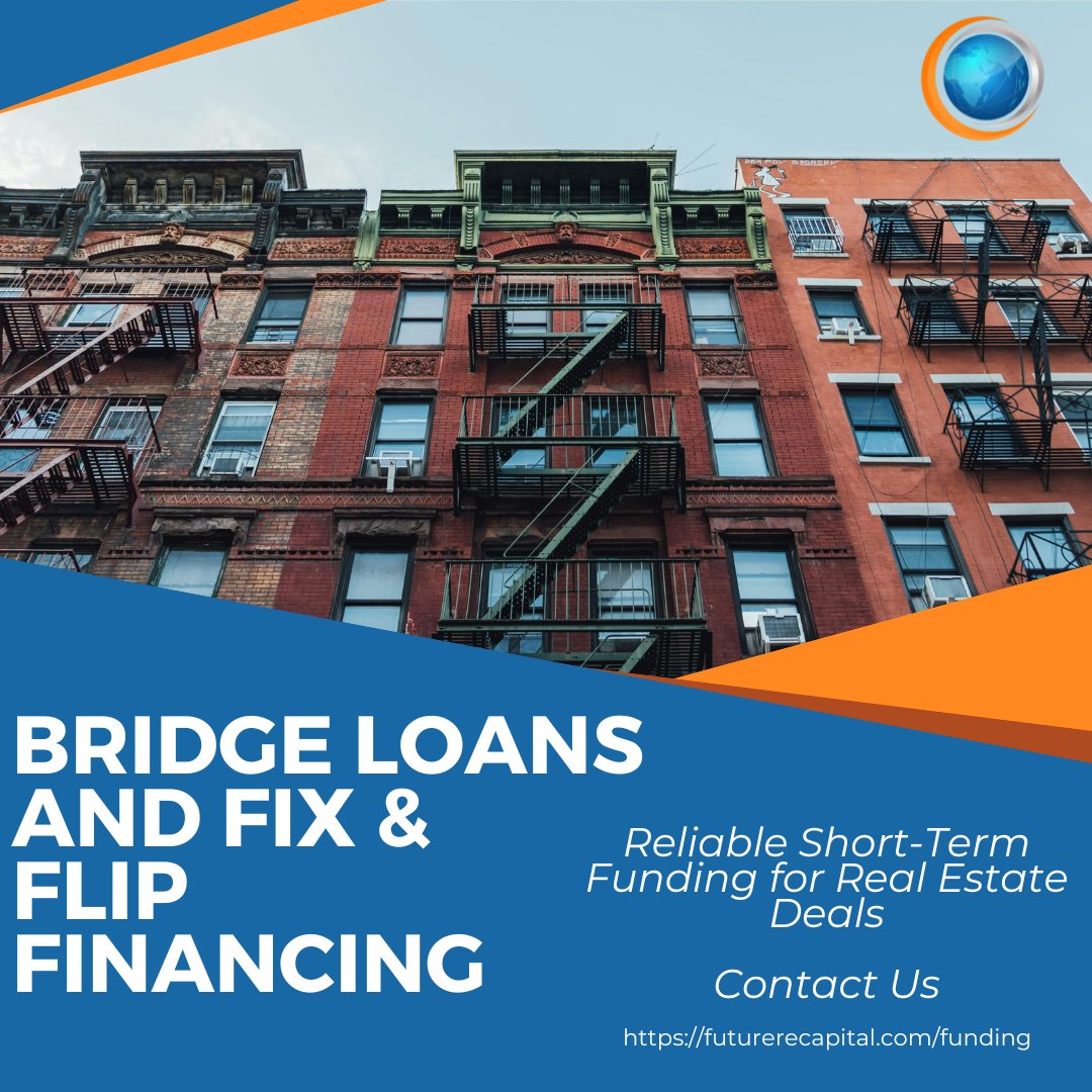 FutureREcap's tweet image. In the fast-paced world of real estate, access to reliable short-term funding is essential for seizing time-sensitive opportunities. futurerecapital.com/funding
#FutureRECapitalManagement #RealEstateInvesting #RealEstateFinancing #HardMoney