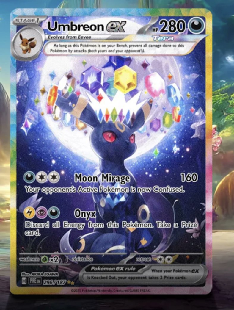 super trucks limited edition collector cards Umbreon V Ultra Rare Evolving Skies 094/203, NM Pokemon Card main image 1