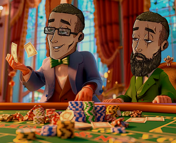 The bros like to play🎲