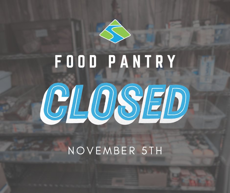 CCC_hotsprings's tweet photo. 🗳️🚪The Pantry at Creekside will be closed tomorrow, November 5th, to facilitate the election! We will be back next week! 

If you have an urgent need, please call/text, or message us directly!
 #CommunitySupport #CreeksideCares #BetterTogether https://t.co/3Zy38NiQUX