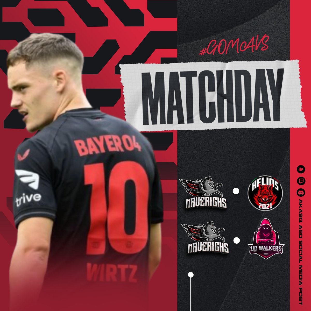 ⚽️ | MATCH DAY

#GoMavs
#GoAKA

<a href="/pctransfermarkt/">🇮🇹 PRO CLUBS TRANSFERMARKT🔍</a>