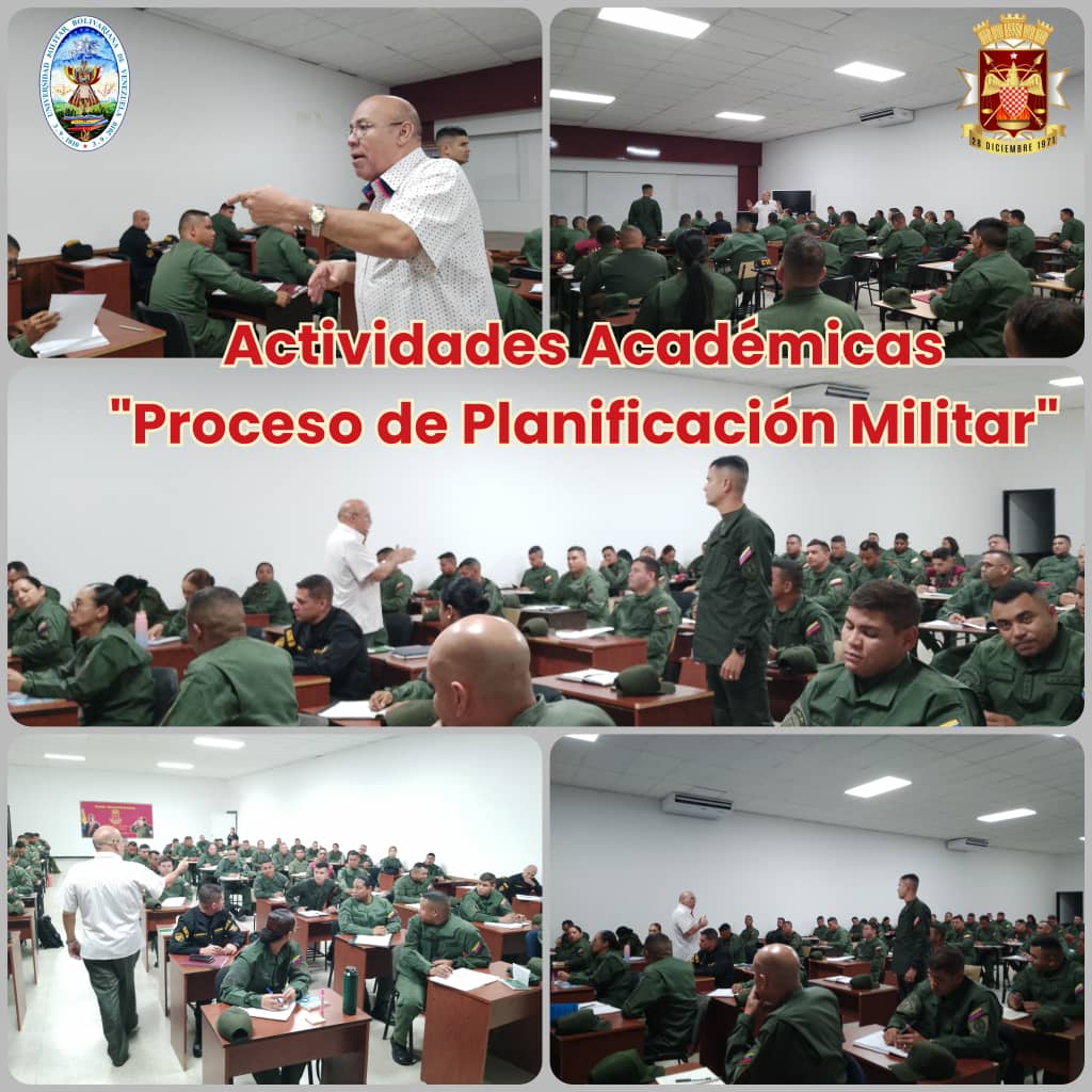 #04Nov || En Cumplimiento al Calendario Pedagógico 2024-2025 de la @umbv_fanb continuamos con la formación académica del personal de oficiales estudiantes de los diferentes programas académicos de esta Casa de Estudios Superiores.
@cepttlumbv 
@gnb_bolivariana 
@educacionmppd