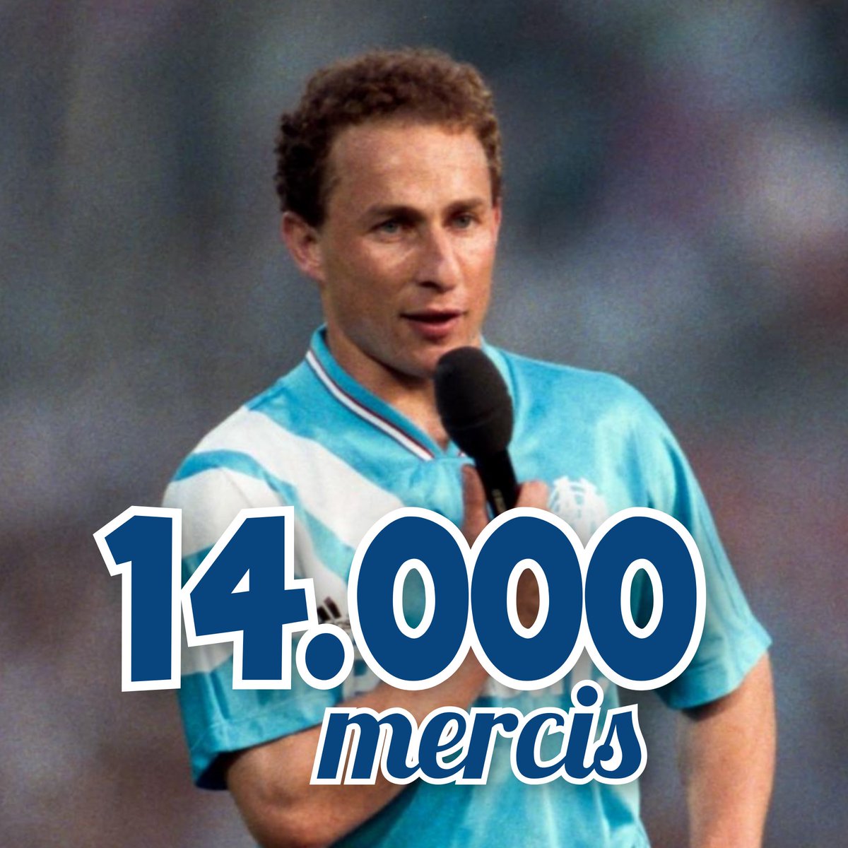 14.000 mercis à ceux qui me suivent depuis hier ou toujours.

La ligne directrice est toujours la même : rien à vous vendre, juste défendre le club qui anime ma vie 365 jours/an et parfois vous faire rire ou souffler sur des vannes bien lourdes ou montages photos dignes d'un CP.