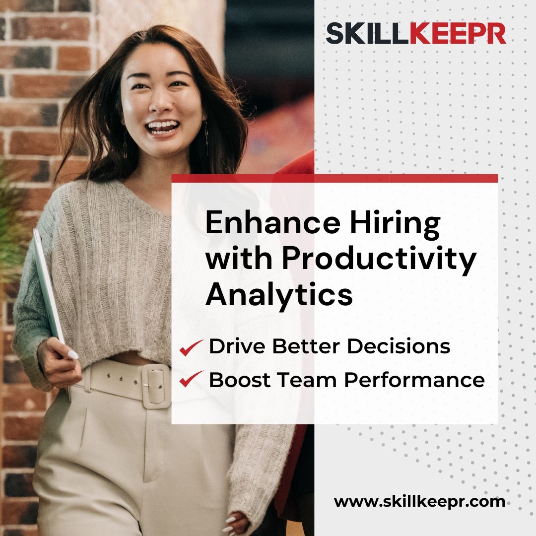 SkillKeepr's tweet image. Boost performance and hiring success with data-driven decisions.

For more details, visit skillkeepr.com

#HRtech #productivityanalytics #hiringprocess #datadriven #skillkeepr #HRsolutions #talentmanagement #HRinnovation #productivityboost #HRstrategy