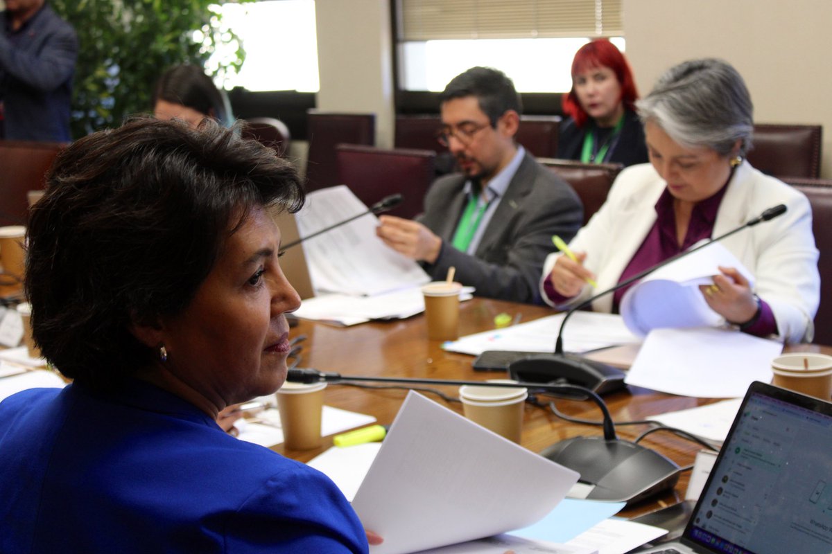 Senadora <a href="/ProvosteYasna/">Yasna Provoste Campillay</a> en comisión de Mujer y Equidad de Género votando proyecto que perfecciona la regulación del principio de igualdad de sueldos entre hombres y mujeres. 

🔗 En vivo: bit.ly/4efC8Bx