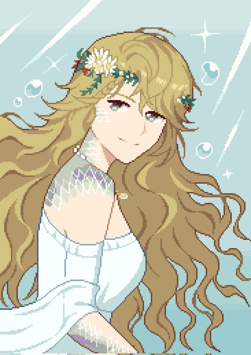 Rusalka 🧜🏻‍♀️ (вила/ Vila: Reverse 1999) a birthday present for @fourthrawr)