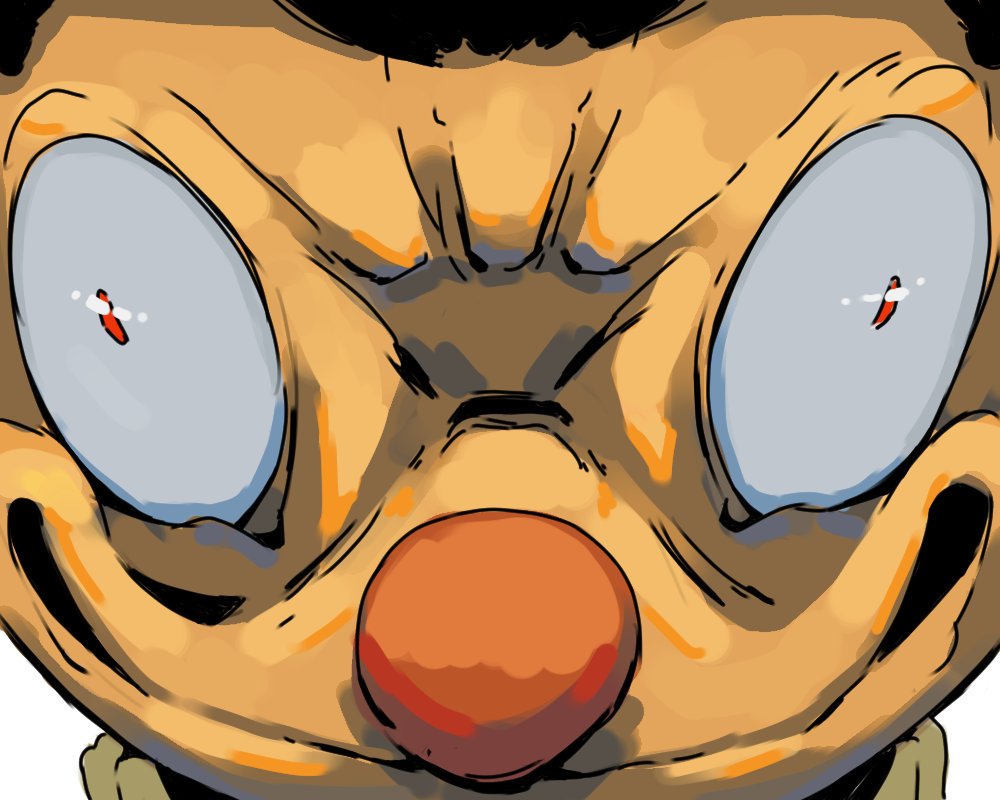 Ernie when he has to listen to the same counting song for the 50th time.  

#muppets #sketch #digitalart #illustration