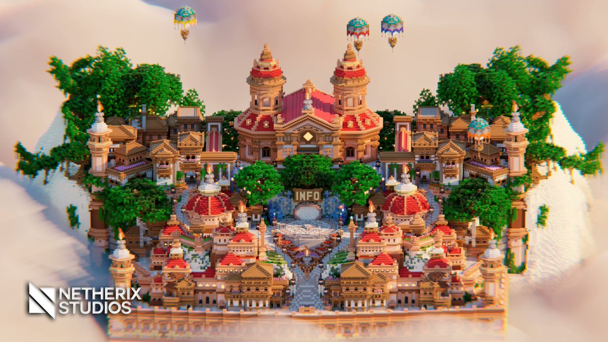 NetherixStudios's tweet photo. 🟥 SPAWN RED CITY 🏰
👉 Grab your copy now: https://t.co/JXWtphGgIL
#Minecraftbuilds #Minecraft #art #minecraftart #Minecraftと最強の生活 #Minecraft募集 #Minecraft #Minecraft Server #PremadeBuildMinecraft #MinecraftStore https://t.co/UmZsU19JWl