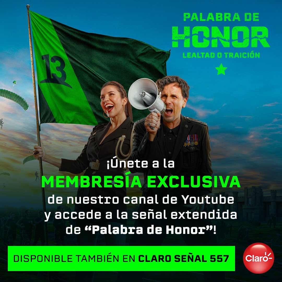 ¡YA ESTÁ DISPONIBLE PARA CHILE Y EL MUNDO! Desde ahora, disfruta de la señal extendida de "Palabra De Honor" en nuestro canal de Youtube ¿Cómo hacerlo? Únete a nuestra membresía y podrás disfrutar 24/7 de nuestro reality. ¡Horas de contenido sin editar para que conozcas en