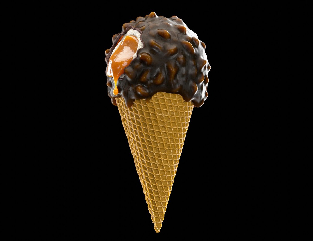 tawheed_met's tweet photo. After spending some time learing zbrush and blender 3d , finally this my first CGI Ice cream cone.
#cgiart #blender #zbrush #3dfood #icecream
Full project on Behance: https://t.co/UeRWAXxYuS https://t.co/WtZ1QL5fRO