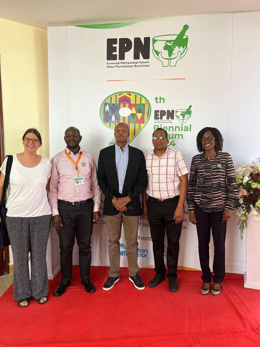 During the 9th Biennial Forum and AGM of the Ecumenical Pharmaceutical Network 2024, Dar Es Salaam Tanzania