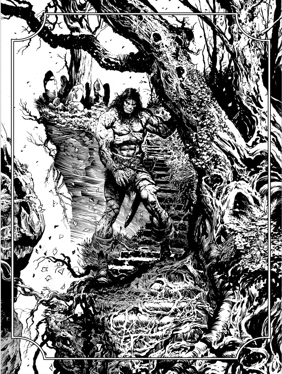 The next few months I'll be mostly writing and drawing the book I've dreamed of doing since I was around 11 years old... THIS guy!