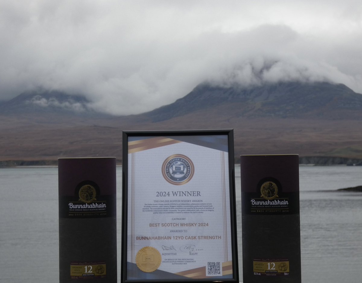 david brodie 🥃 (@davidjbrodie) on Twitter photo Today’s <a href="/Bunnahabhain/">Bunnahabhain Distillery</a> VFTV is a still-life composition produced with the assistance of the 2024 <a href="/OnlineScotchWA/">The Online Scotch Whisky Awards</a>
😁👍🥃👊💥🥇 Today’s <a href="/Bunnahabhain/">Bunnahabhain Distillery</a> VFTV is a still-life composition produced with the assistance of the 2024 <a href="/OnlineScotchWA/">The Online Scotch Whisky Awards</a>
😁👍🥃👊💥🥇