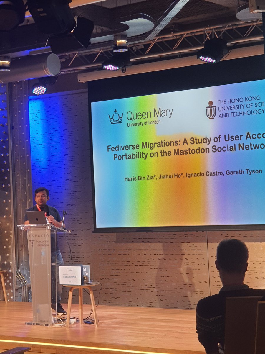 ACM IMC 2025 (@acm_imc_2025) on Twitter photo <a href="/harisbinzia/">Haris Bin Zia</a> now with Fediverse Migrations: A Study of User Account Portability on the Mastodon Social Network <a href="/harisbinzia/">Haris Bin Zia</a> now with Fediverse Migrations: A Study of User Account Portability on the Mastodon Social Network