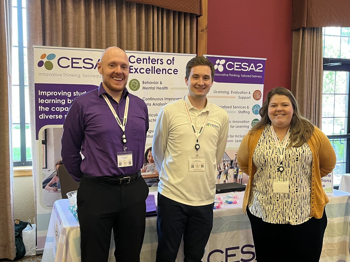 Last week, CESA 2 attended the WiRSA conference, connecting with rural districts from across the state. Kaycee Rogers led a fantastic session on “Best Practices for Supporting Rural ELs (and their teachers!).” We were honored to attend and support such a great conference!
