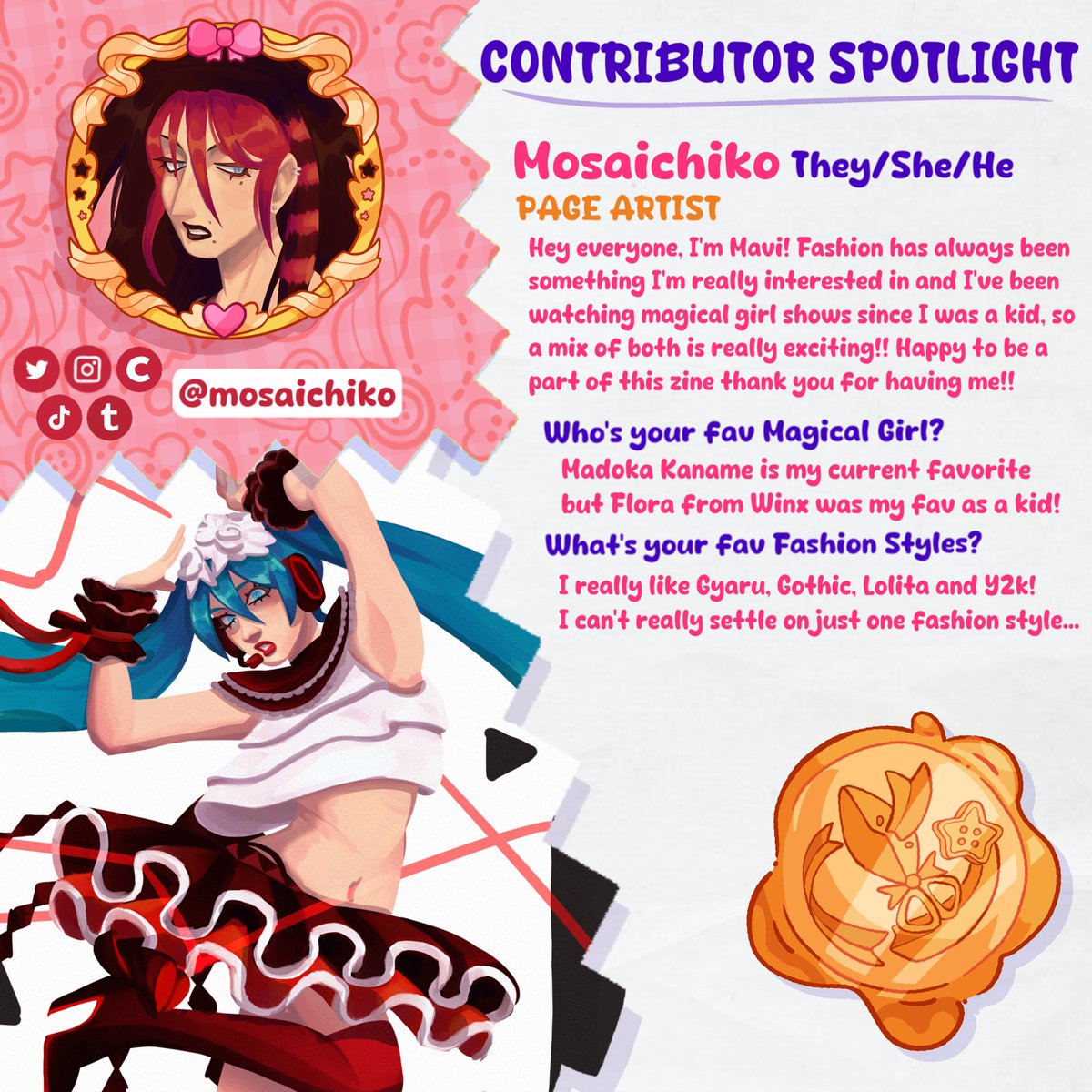 Pretty Witty Couture: A Magical Girls' Zines✨ tweet media