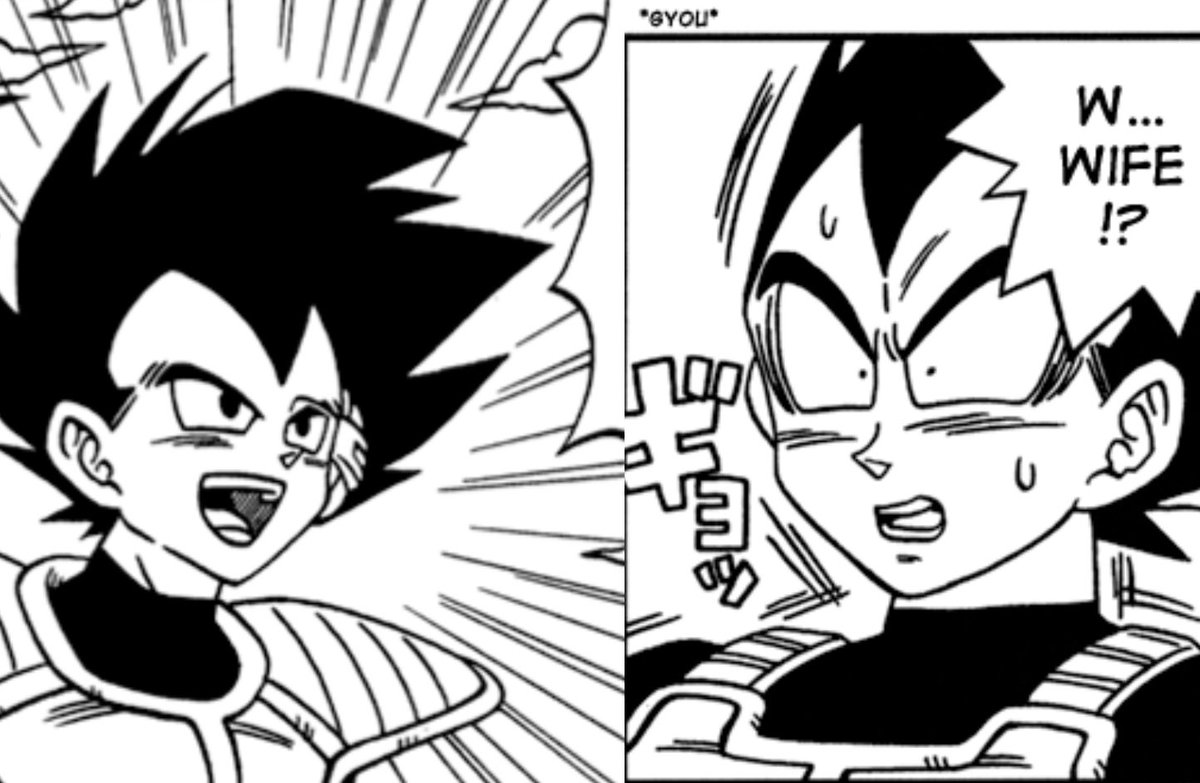 VegetaContent's tweet photo. Tarble actually looking like vegeta rather than another generic saiyan >>>>> #DragonBall https://t.co/83ebuU1FlA