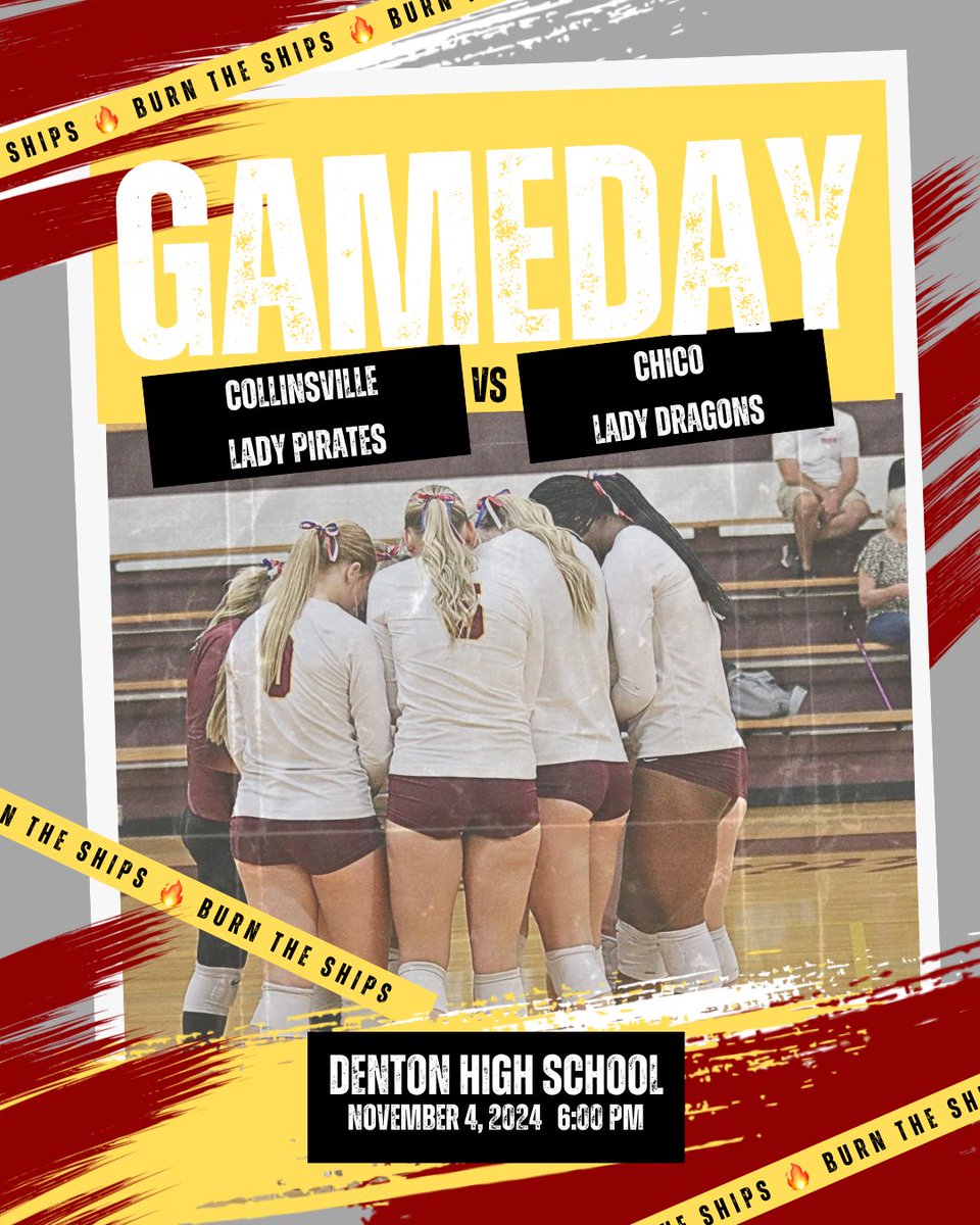 Let's gooo!! 

Burn the Ships 🏐🔥🏴‍☠️