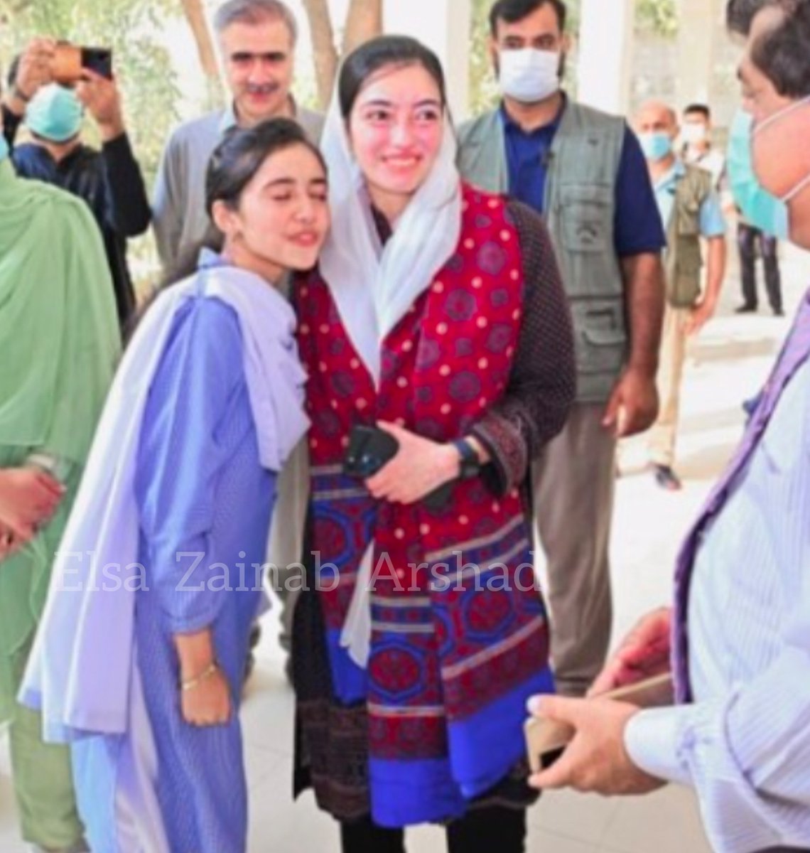 ElsaZRashdi's tweet photo. #OnThisDay: November 04 2022 - 2 years ago today: met my soul sister First Lady of #Pakistan BB @AseefaBZ 🫂♥️ https://t.co/gCTrCHlEfV