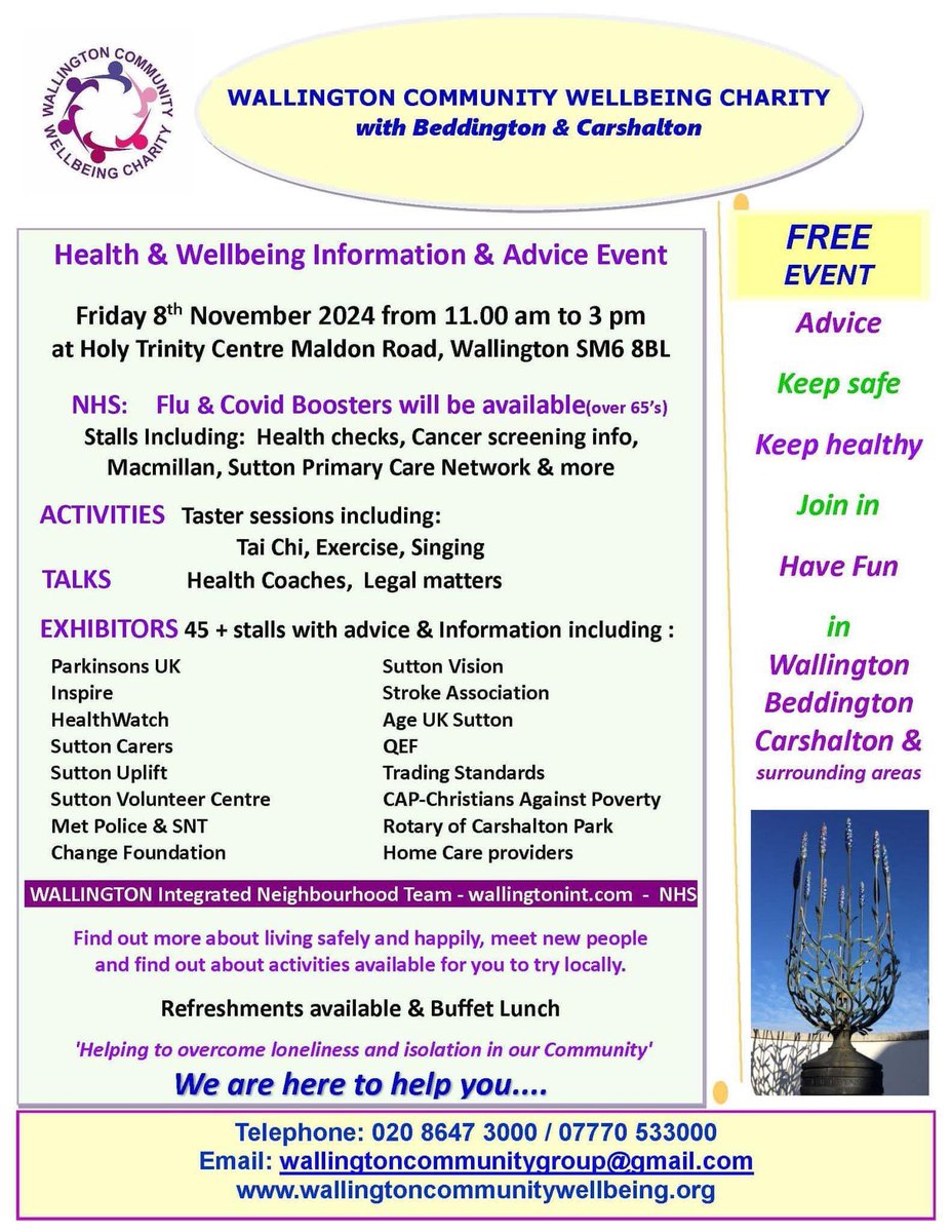 We are really looking forward to attending this amazing event on Friday! Do come along and stay for our talk about powers of attorney and managing affairs generally