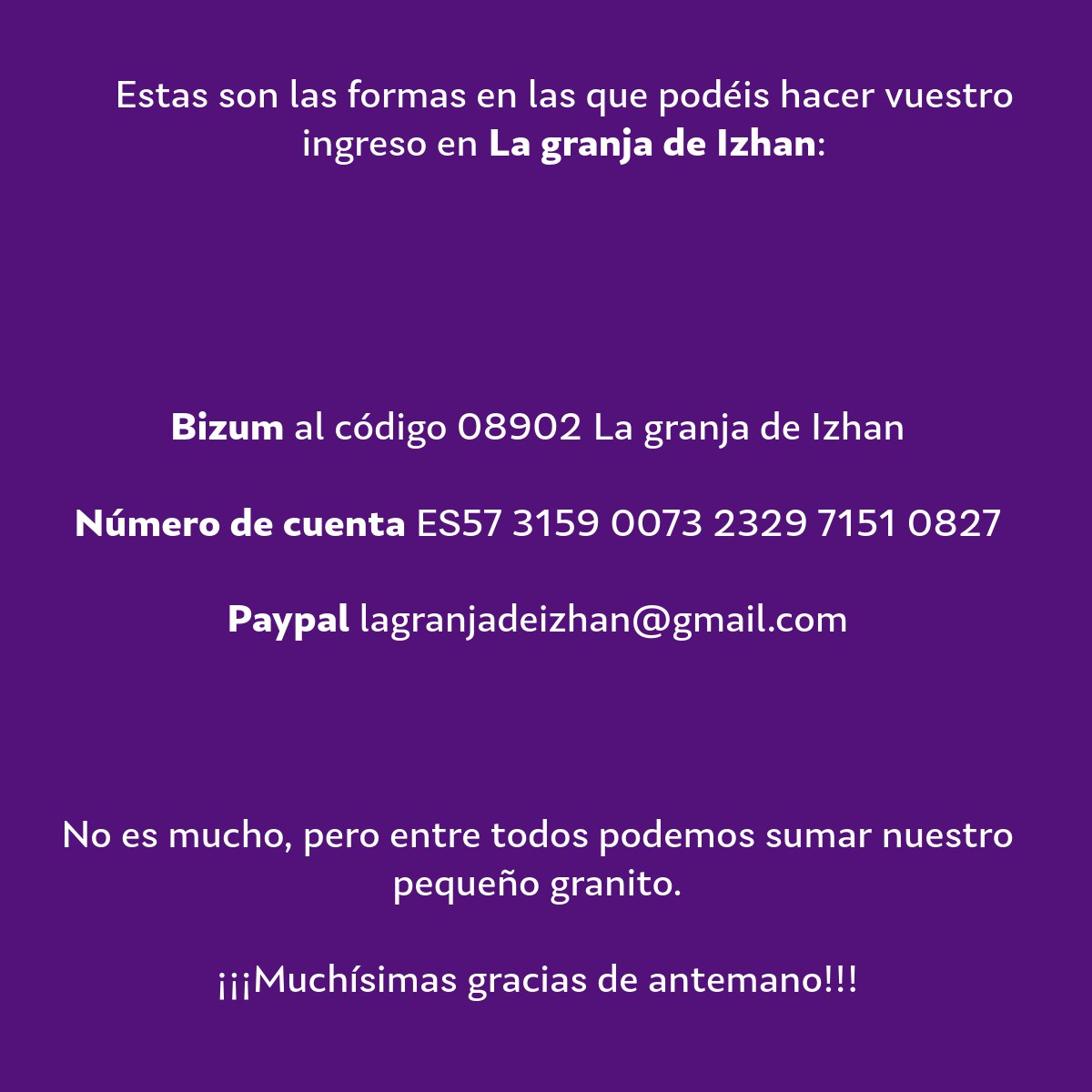 📣 RIFA SOLIDARIA

Cualquier donación suma, los afectados por la DANA lo necesitan. Tanto personas como animales se encuentran en situación crítica.

Por solo 3€ podrás ganar una de las láminas de <a href="/Amayahistorias/">Amaya Alvarez</a>, ella se hará cargo de los gastos de envío.

Colabora, comparte.