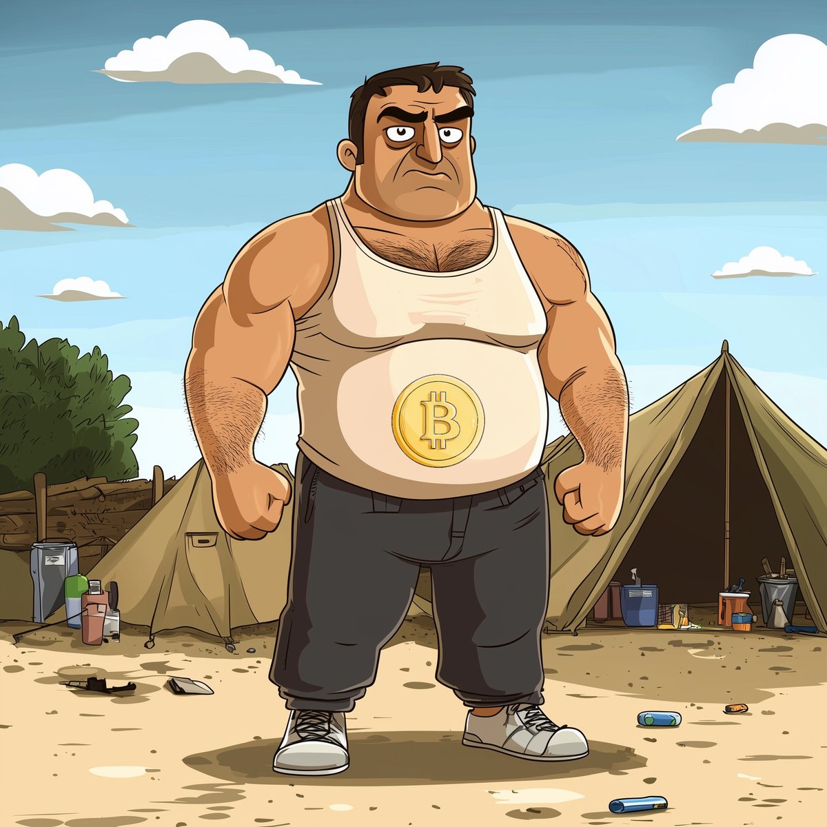 TiredHodler's tweet photo. Day 74:
May 2024. Bitcoin is 56 552$
Sold my house. But still hodl to $ATH https://t.co/MyH6o7BKbR