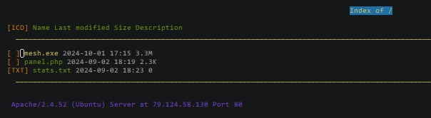 James_inthe_box's tweet photo. #opendir at:
http://79.124.58.130
malicious #meshagent (https://t.co/sZ4GCFbReF);
c2: 94.232.43.185 https://t.co/bRQMo56C4X