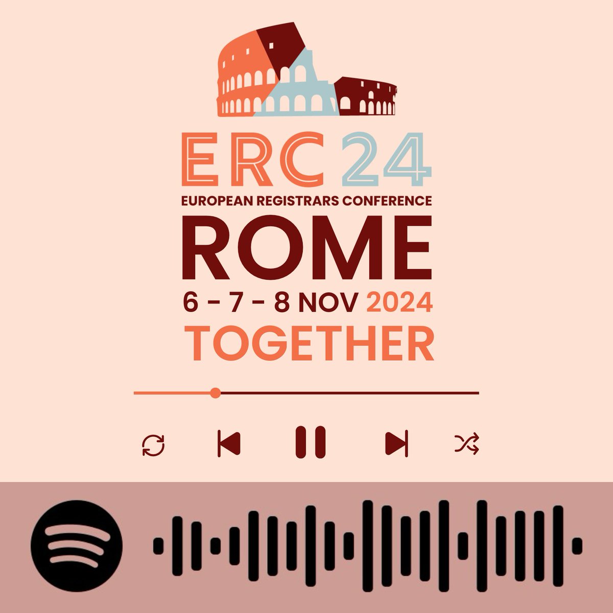The official ERC 24 Courier playlist is now live! 🎶 The eclectic mix of genres, chosen by our sponsors, perfectly captures the spirit of our wonderfully diverse community. Huge thanks to our amazing sponsors for their contributions. Tune in on Spotify: spoti.fi/4fxx9gM