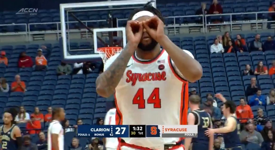 Us waking up this morning eyeing the official start of Syracuse basketball season