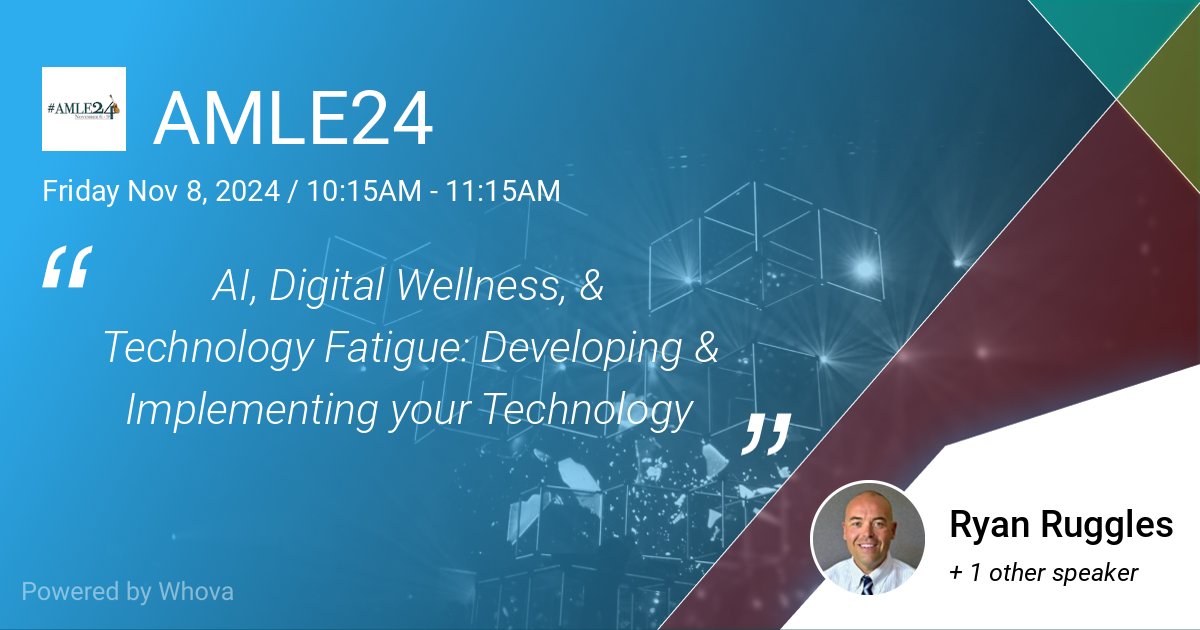 I hope to see you in Nashville this week!  I look forward to the collaboration and great conversations!