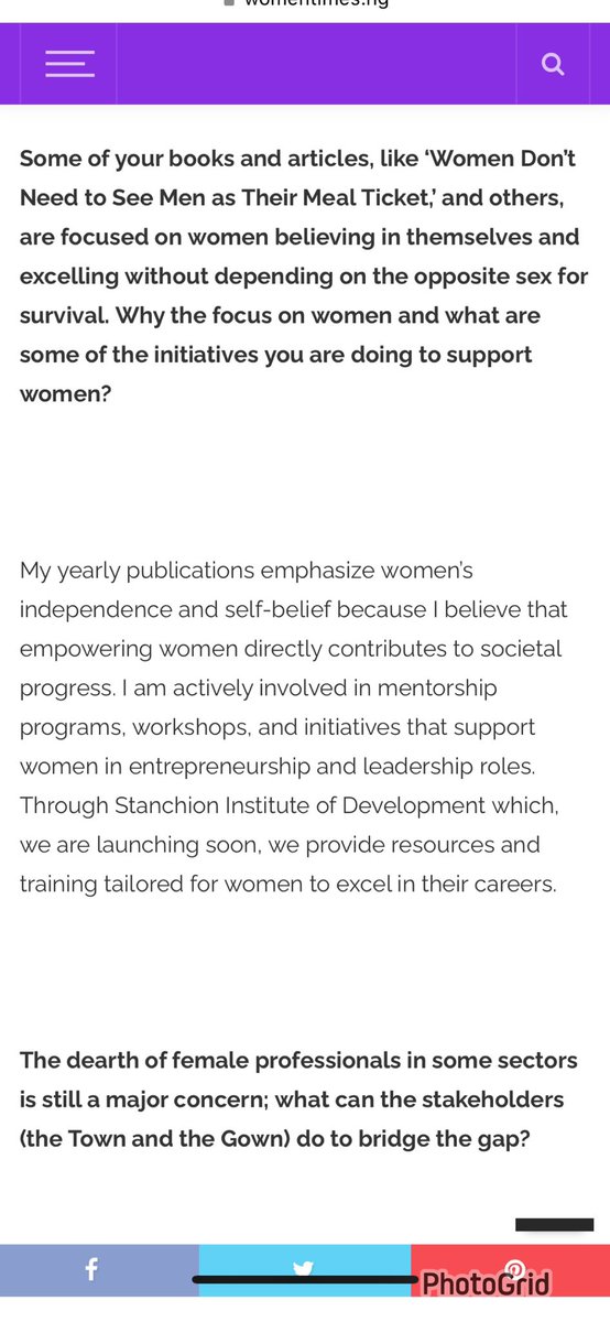 deola911's tweet photo. Thank you @womentimes for the feature!
Happy new week.

https://t.co/mAEnVD4xc3 https://t.co/rCeyevM8jd