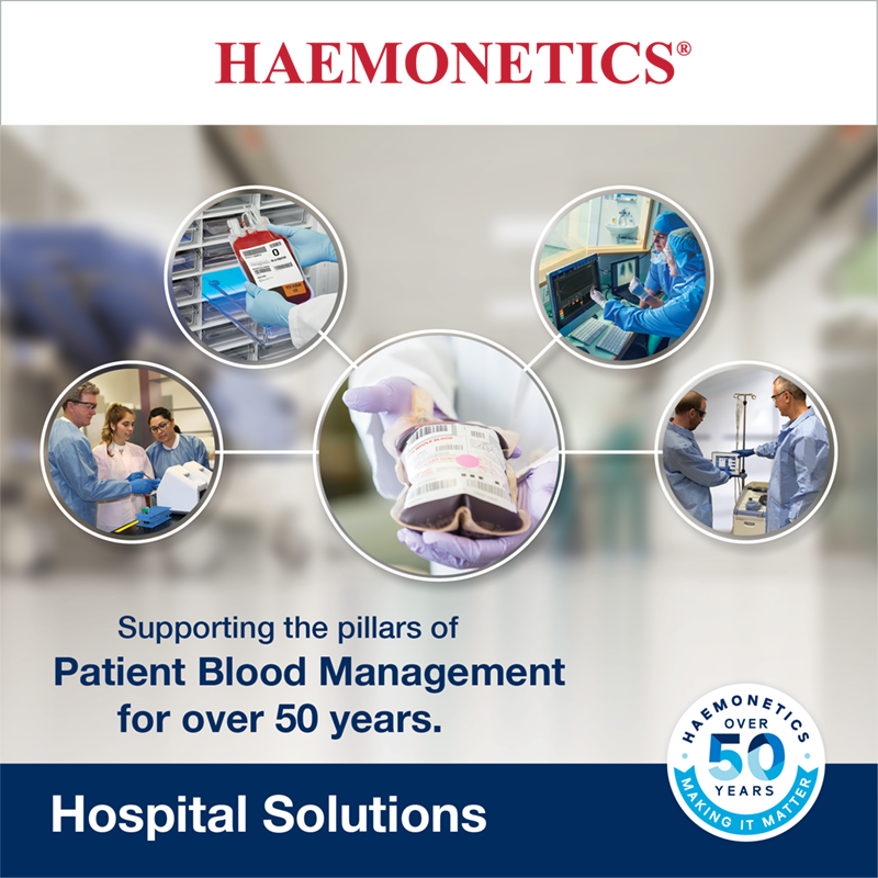 HaemoneticsCorp's tweet photo. 🩸At Haemonetics, we’re dedicated to advancing the science of patient blood management - and have been supporting the pillars of patient blood management for years. https://t.co/35aqWahFdN #PBMAW2024 https://t.co/jJpGgIeUWf