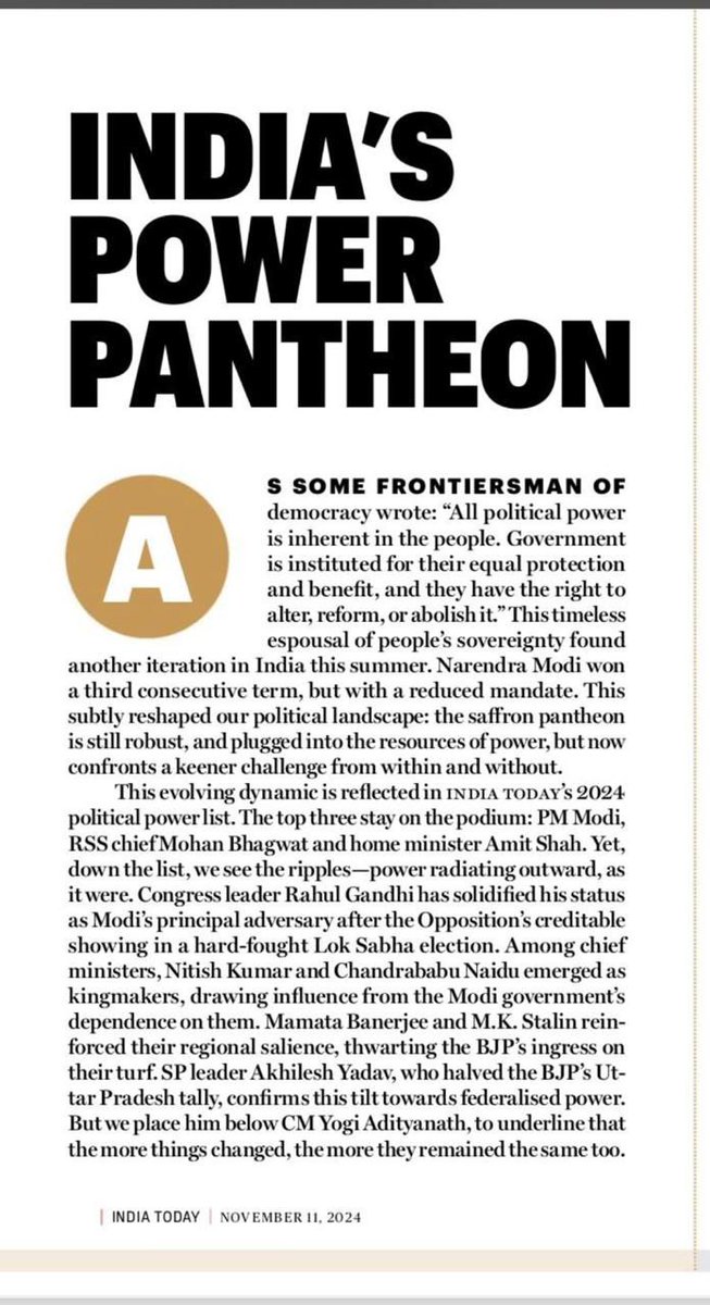 DMKITwing's tweet photo. Our Leader, Our Pride! 🖤❤

In @IndiaToday’s "India's Power Pantheon," our Hon’ble @CMOTamilnadu Thiru. @mkstalin proudly ranks 8th among India’s most powerful leaders! 🌄

As a stalwart in the South, he amplifies #TamilNadu’s voice nationwide. His actions resonate far beyond language barriers, reaching #Delhi and beyond. With unwavering dedication and a commitment to #Dravidian values, Thalaivar inspires us all. 🫡