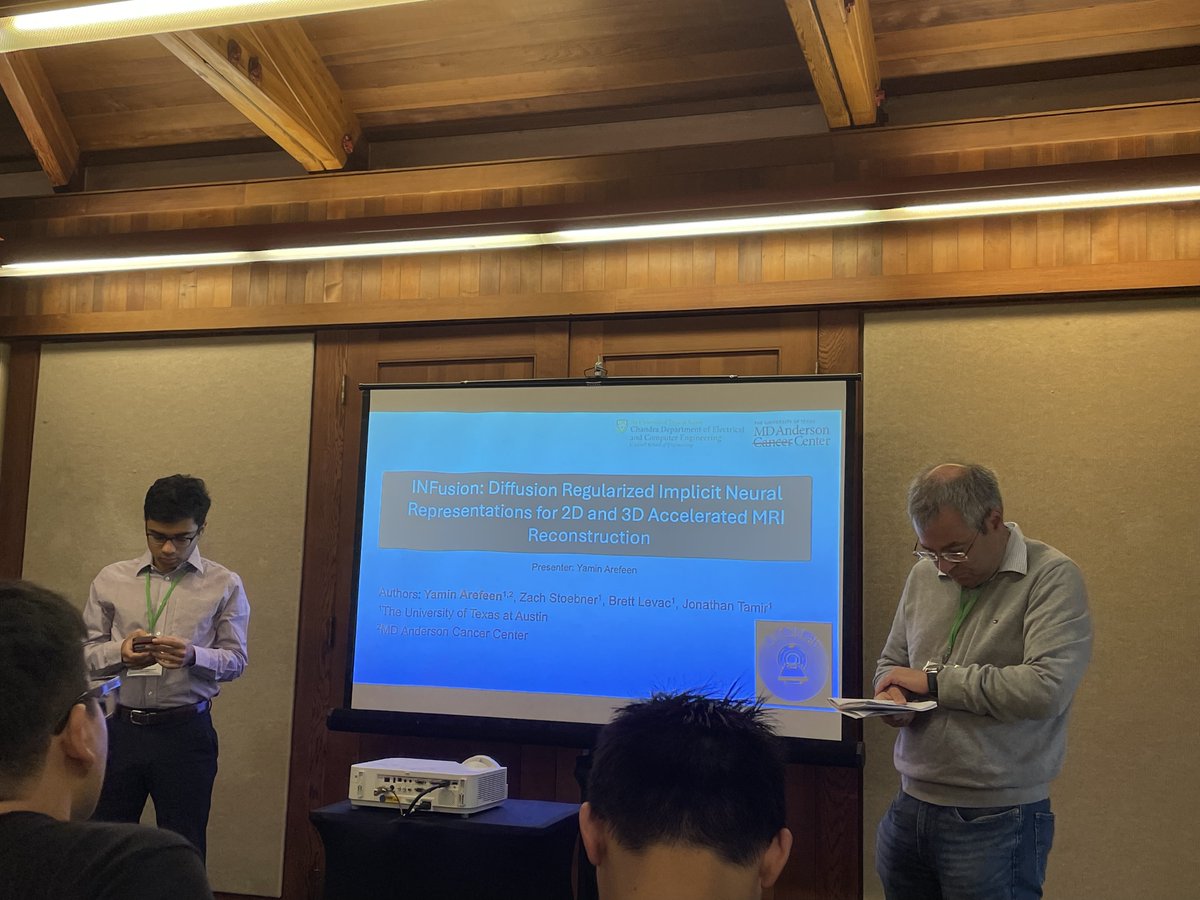 Finally, Yameen from <a href="/jtsense1/">Jon Tamir</a>'s group gave a nice talk about fusing INRs and diffusion models for MRI.