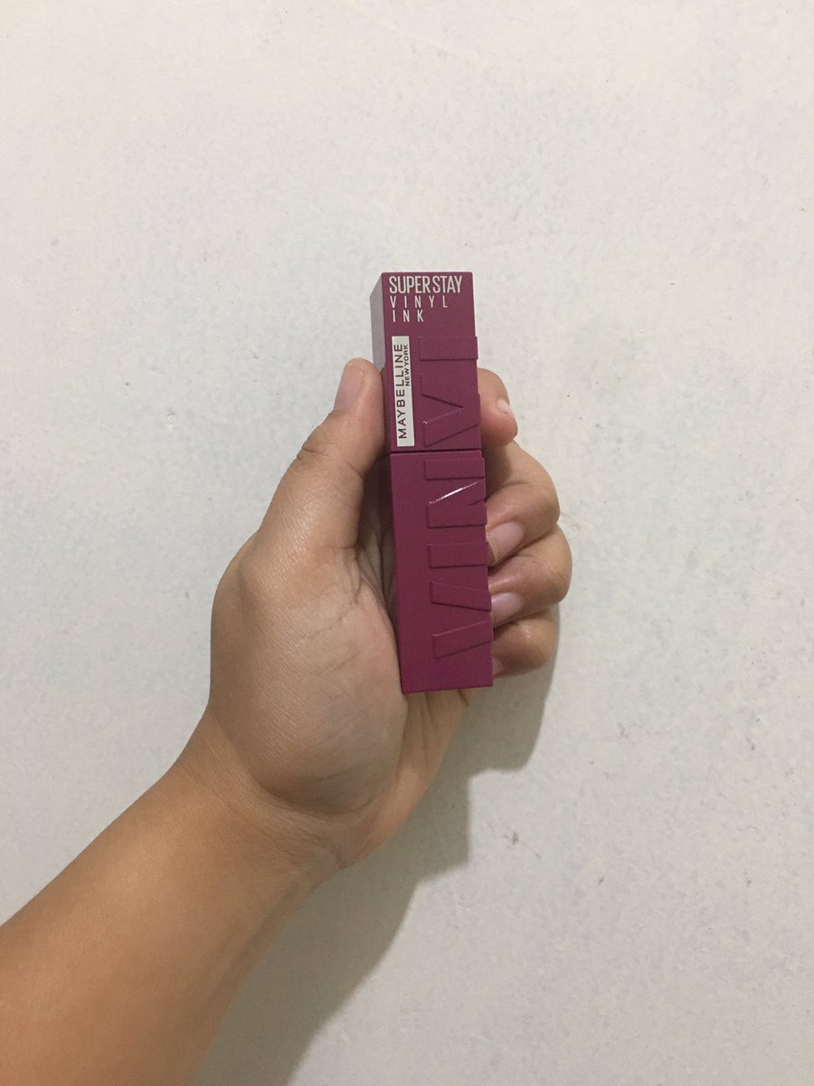 bbyyyyy96's tweet photo. WTS preloved maybelline super stay vinyl ink 170 unafraid. exp November 2026, baru 1 kali pakai.
70k
#prelovedlipstik #prelovedmaybelline https://t.co/DkcSo7u7ez