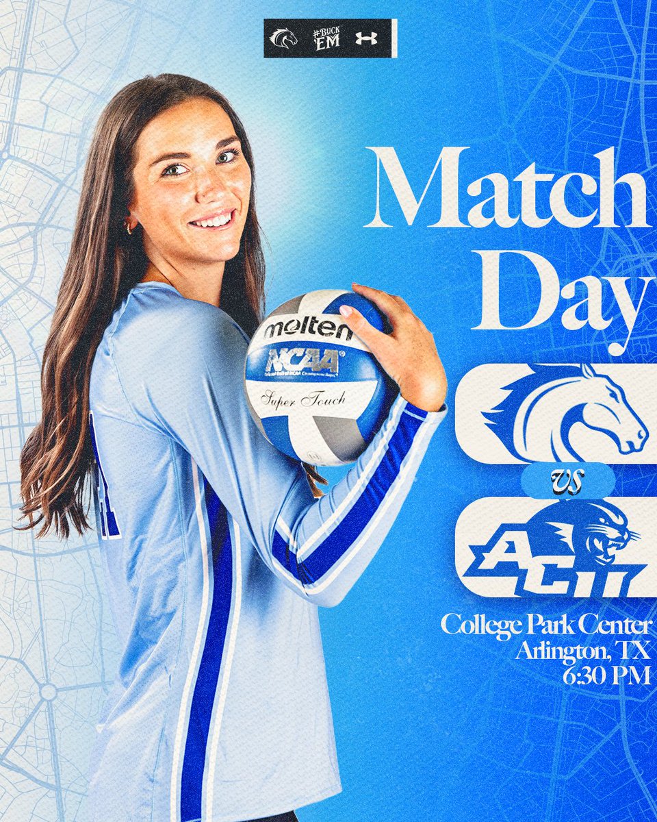 Let's kick off Homecoming Week with some Volleyball 👏 

📺 : utamavs.us/VBvsACUwatch2
📶 : utamavs.us/VBvsACUstats2
📻 : radio.uta.edu
🎟️ : utatickets.com

#BuckEm🐎