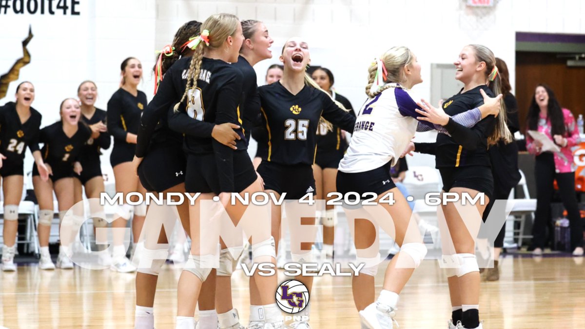 It's PLAYOFF GAMEDAY! The Lady Leopards face off against Sealy tonight in the Bi-District round of the 2024 Playoffs. We hope to see and hear you tonight at Rice Consol for 6pm first serve. Tickets are at the door and doors open at 5:40pm.  #PNP #OnThePROWL
