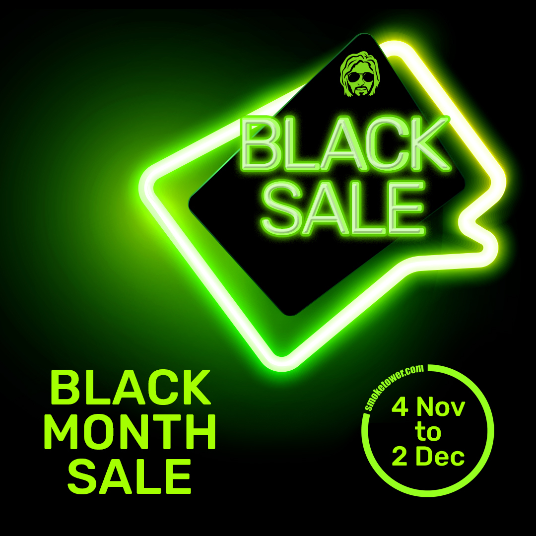 🖤💨Black Month is here!🖤💨

Smoking hot discounts on over 1000 products! 

Check out our selection and don't miss your chance to snag some great deals!

smoketower.com/black-month-se…

#onlineheadshop #smoketower #blackmonthdeals