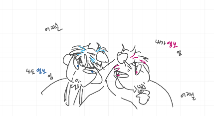 다들 화보에서 사장님을 눅눅앵두 되는와중에 이런거나 낙서하기