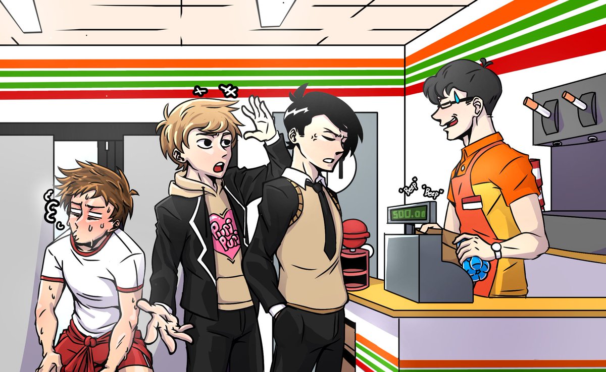 Just visiting your local konbini, what's better than this. #ocs #ocart