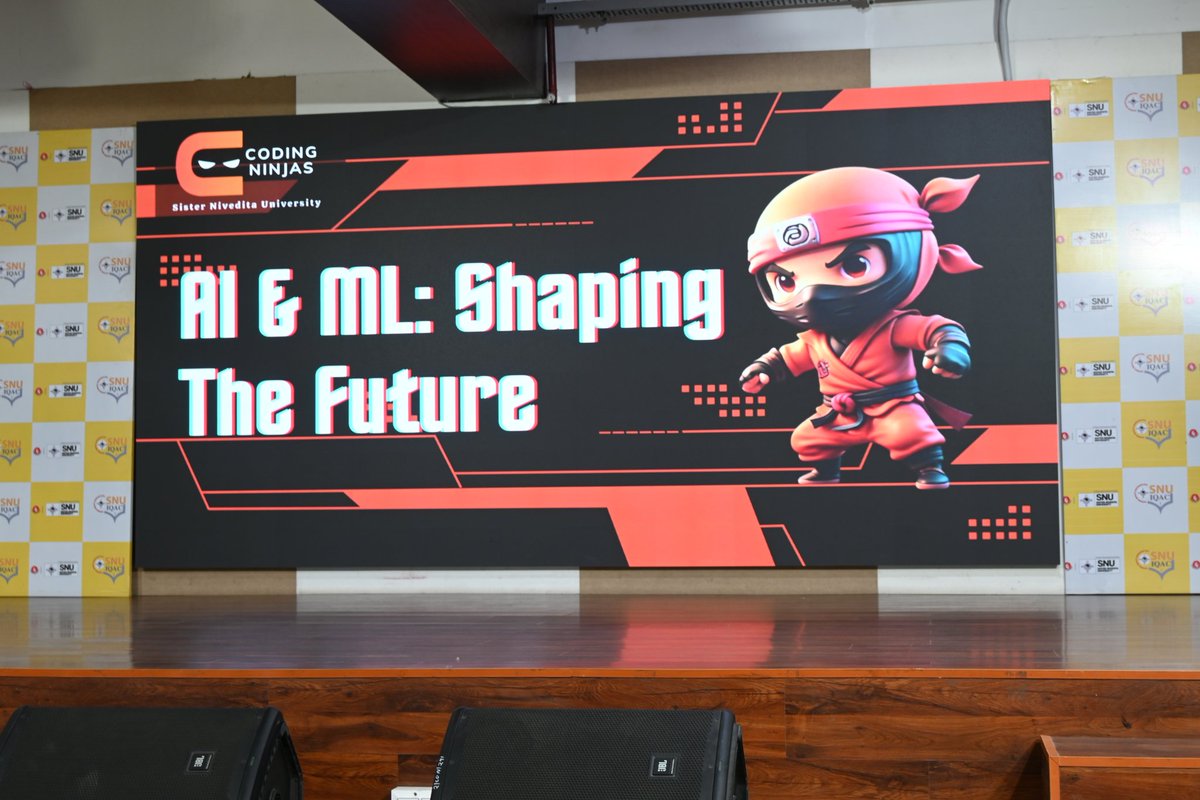 cn_snu's tweet photo. Namaste, Ninjas! 🌟
Here’s a glimpse of the incredible moments from our "AI &amp; ML: Shaping the Future" event!  💻

A big thank you to everyone who joined us and to our honorable speaker, Rishiraj Acharya, for bringing valuable insights to the event. 🙏

Stay tuned for more!
#cnsnu https://t.co/0zWpL54npd