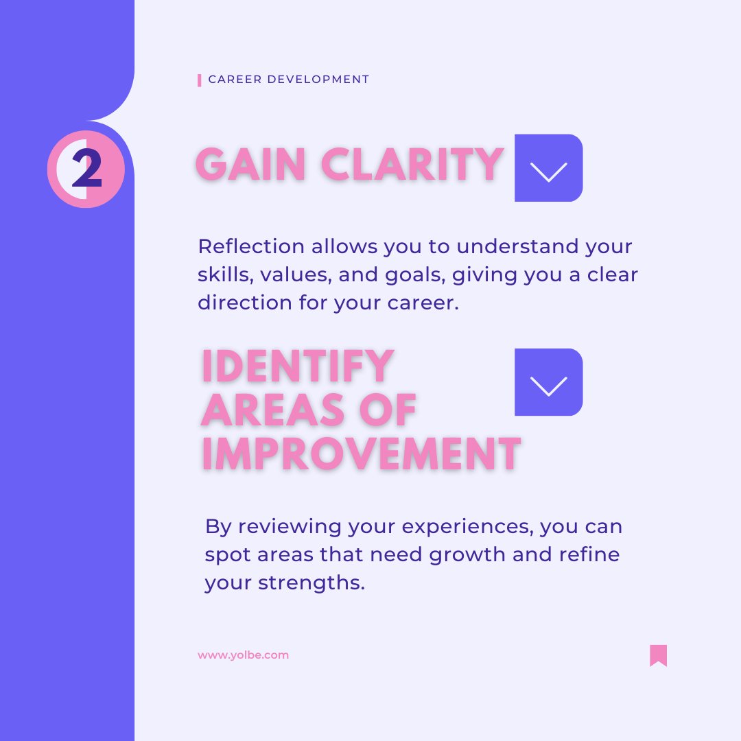 YolobeInc's tweet photo. Reflect, Grow, Succeed 🌱🏆

Take time to reflect on where you’ve been and where you’re going. How often do you reflect on your progress?

#yolBe #yolBeCares #CareerGrowth #SelfReflection #ProfessionalDevelopment #CareerGoals #MindsetMatters #UnlockPotential #CareerSuccess https://t.co/PCJFuXdjnI