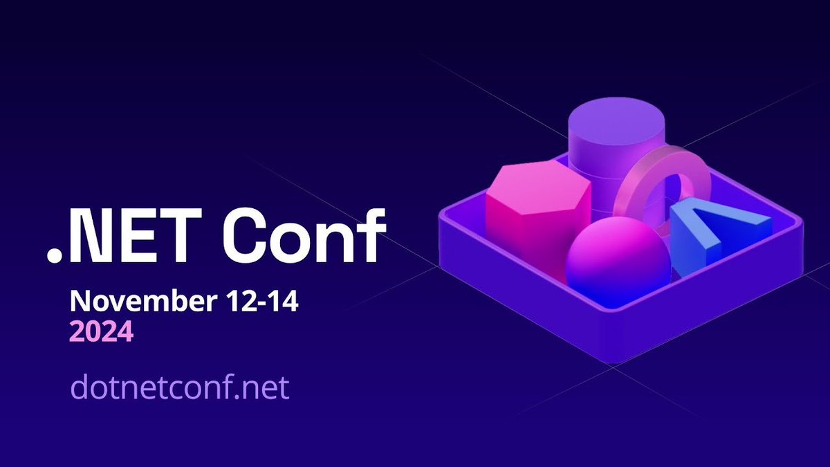 ddskier's tweet image. Forget your boring meetings! 😴 .NET Conf 2024 is where the cool devs hang. 😎  GAP&apos;s got .NET 9 goodies + epic prizes. Nov 12-14.  #dotnetconf #gap #dotnet9

➡️hubs.li/Q02WJlSS0