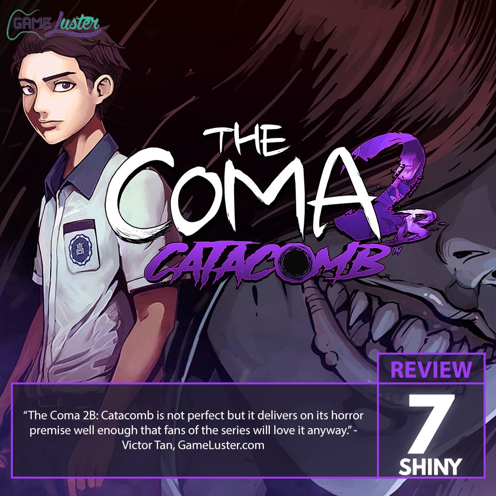 GameLuster's tweet image. Victor recommends Korean survival horror adventure game and sequel to The Coma 2: Vicious Sisters, The Coma 2B: Catacomb, by @DvoraStudio, @HeadupGames and Nordic Stone Studio.        

Read the full review here: gameluster.com/the-coma-2b-ca…

#TheComa #TheComa2 #TheComa2B